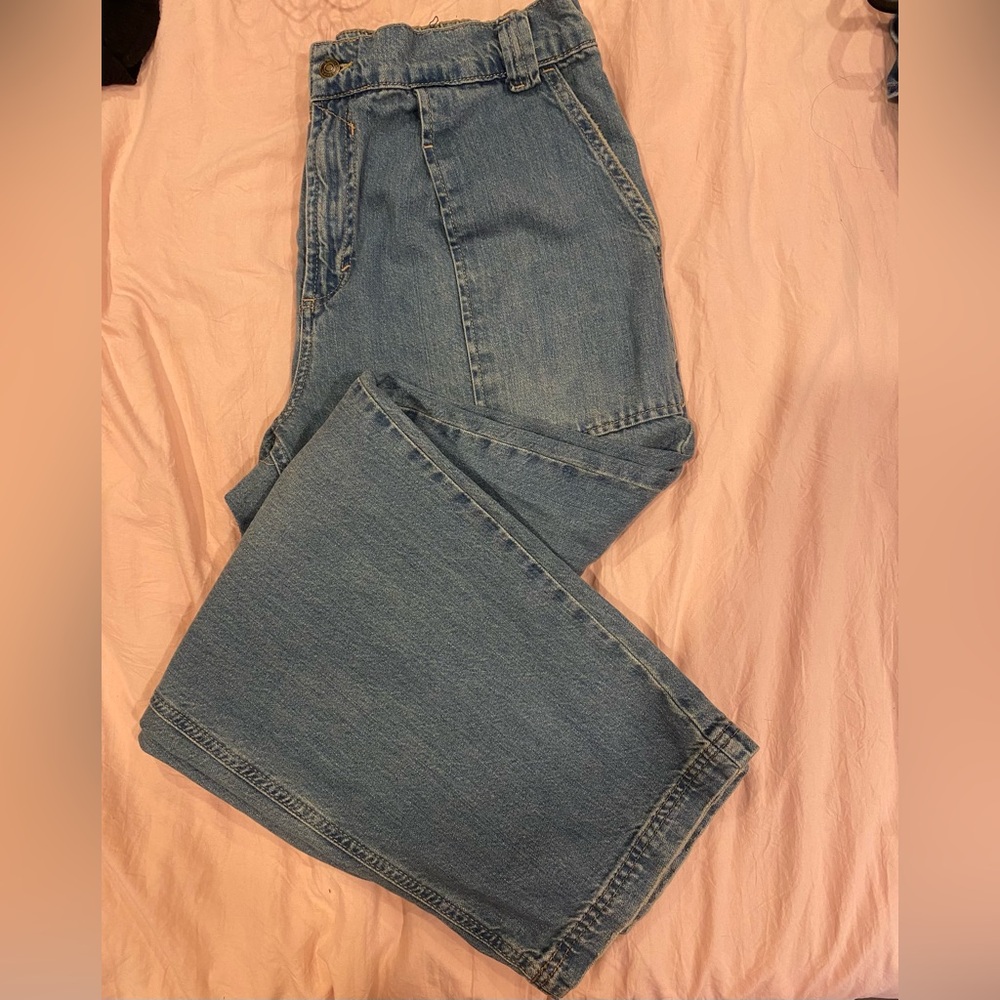 We the Free wide leg baggy jeans